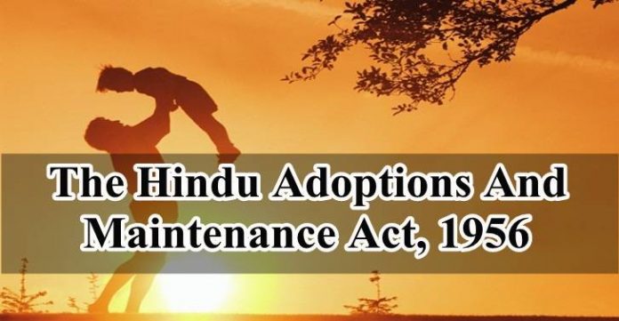 Hindu Adoption and Maintenance