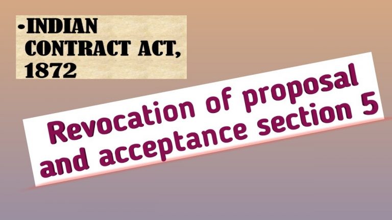 Indian Contract Act