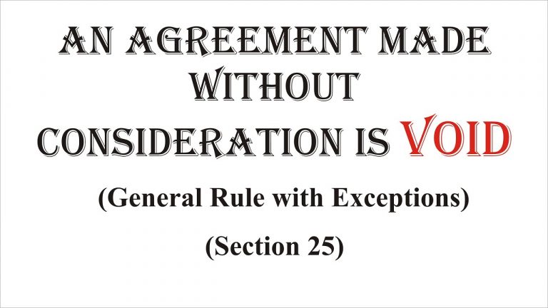 Indian Contract Act