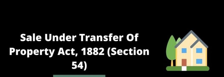 Transfer of Property Act