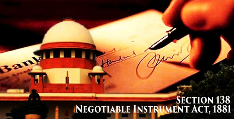 Negotiable Instrument Act 1881