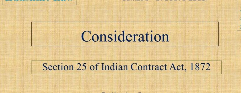 Indian Contract Act