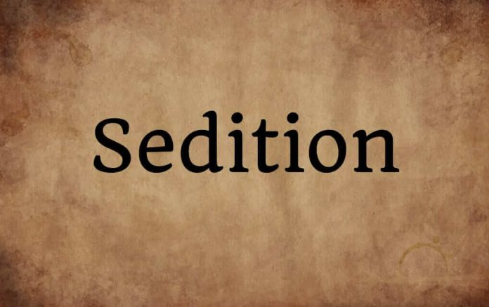 Conflict between law of sedition and freedom of speech
