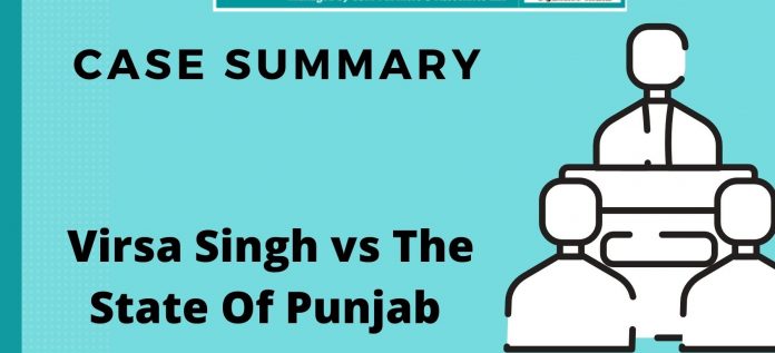 virsa Singh v state of Punjab