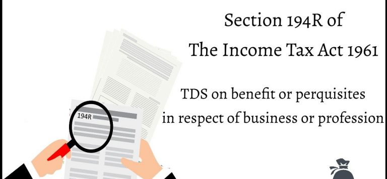 आयकर अधिनियम 1961 की धारा 194R