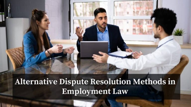 रोजगार विवादों में एडीआर की भूमिका