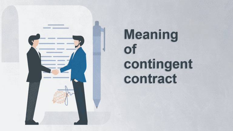 आकस्मिक अनुबंध